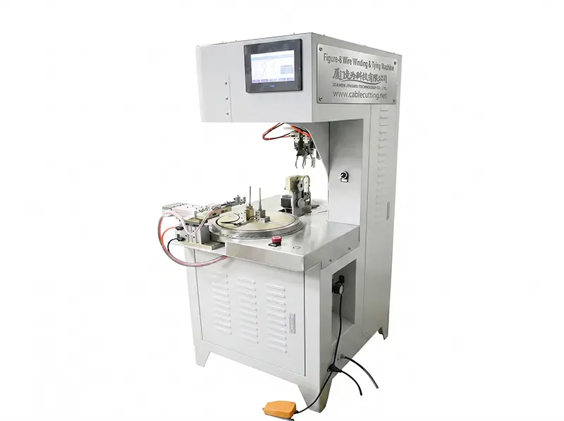 Automatische 8-vorm draadwikkel- en bindmachine voor dikke kabels WPM-81B
