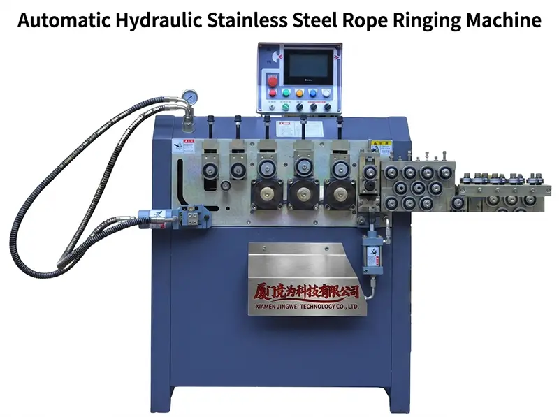 Automatische hydraulische roestvrijstalen ringer DQ2-8 | JINGWEI