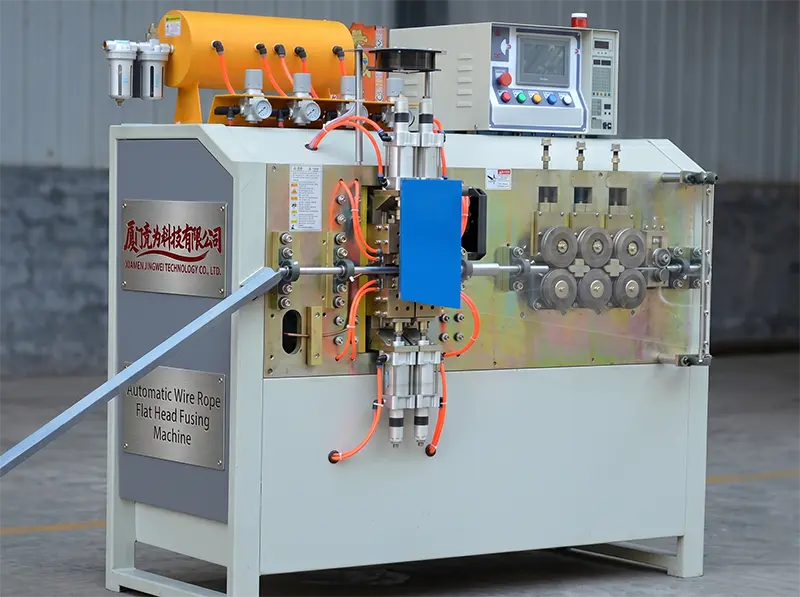 Automatische staalkabel vlakkop-smeltmachine WPM-60SF – Efficiënt en Precisie