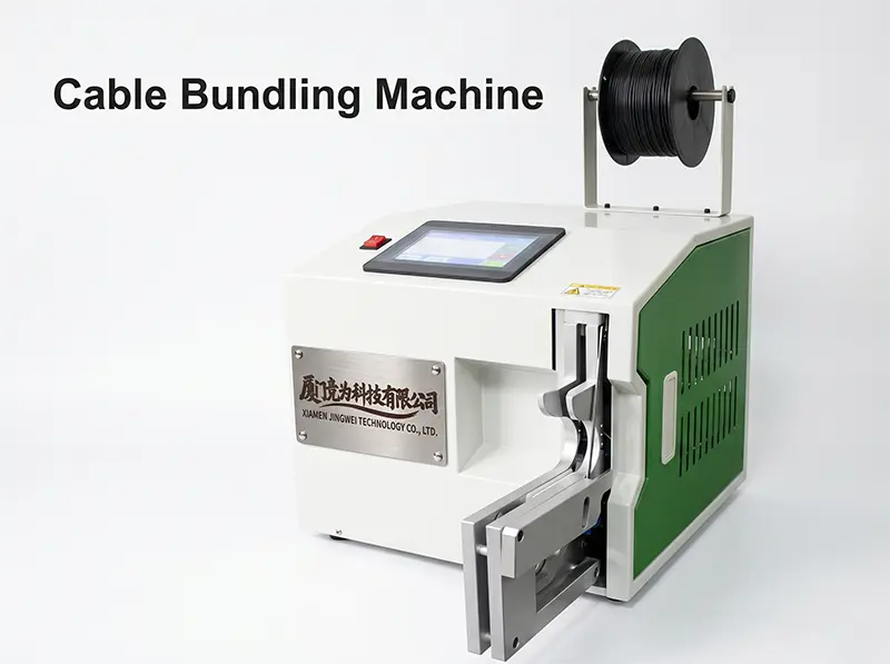 Kabelbindmachine WPM-845D – Automatische kabelbind- en verpakkingsmachine