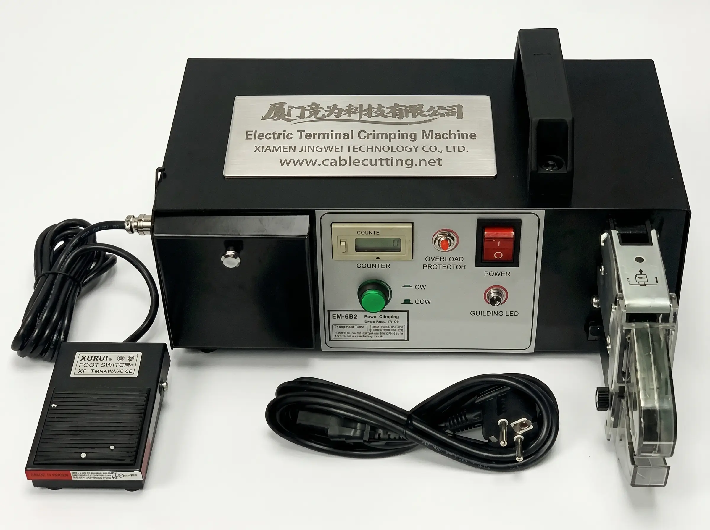 EM-6B1: Elektrische Terminalkrimpmachine voor Hoge Precisie - JINGWEI