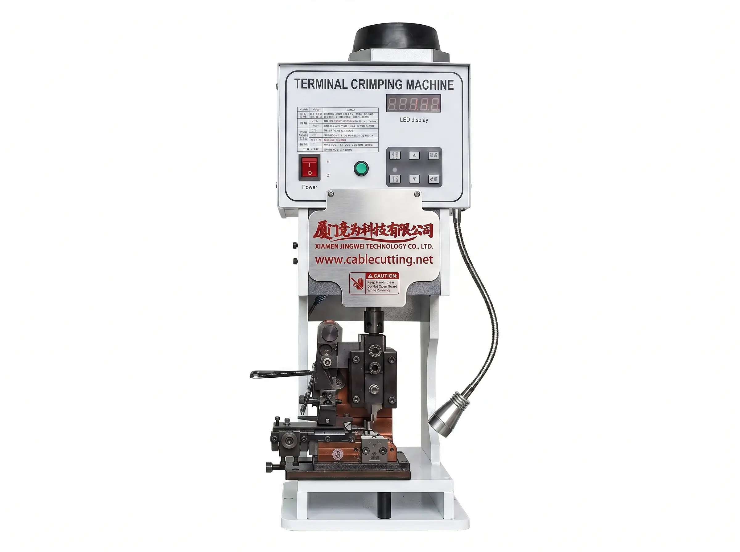 Halfautomatische Draadterminal Krimpmachine - JINGWEI