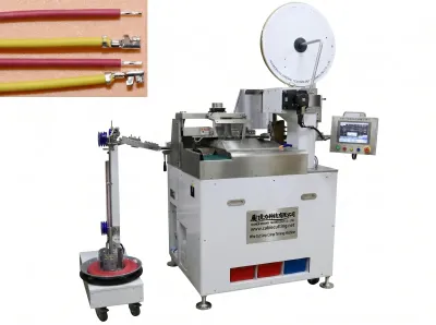 Automatische Draadknip-, Strip- en Krimpmachine 501S - Automatische Terminalkrimpmachine