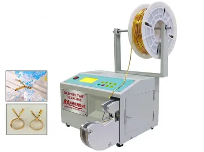 Gouden Draad Twist-Tie Machine voor Plastic Zakken WPM-GW
