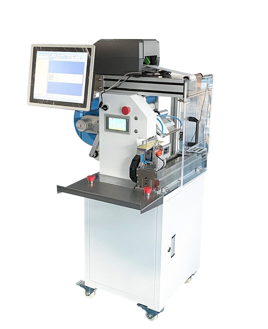 Semi-Automatische Draadvouw- en Etiketteermachine JW-T107 Thumb