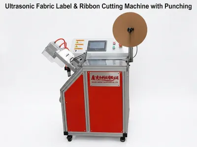 Ultrasone Ponstapesnijder voor Labels en Linten WPM-UL
