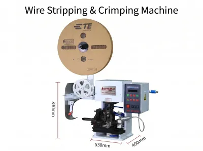 Automatische Draadstrip- en Krimpmachine WPM-2008A2 Thumb