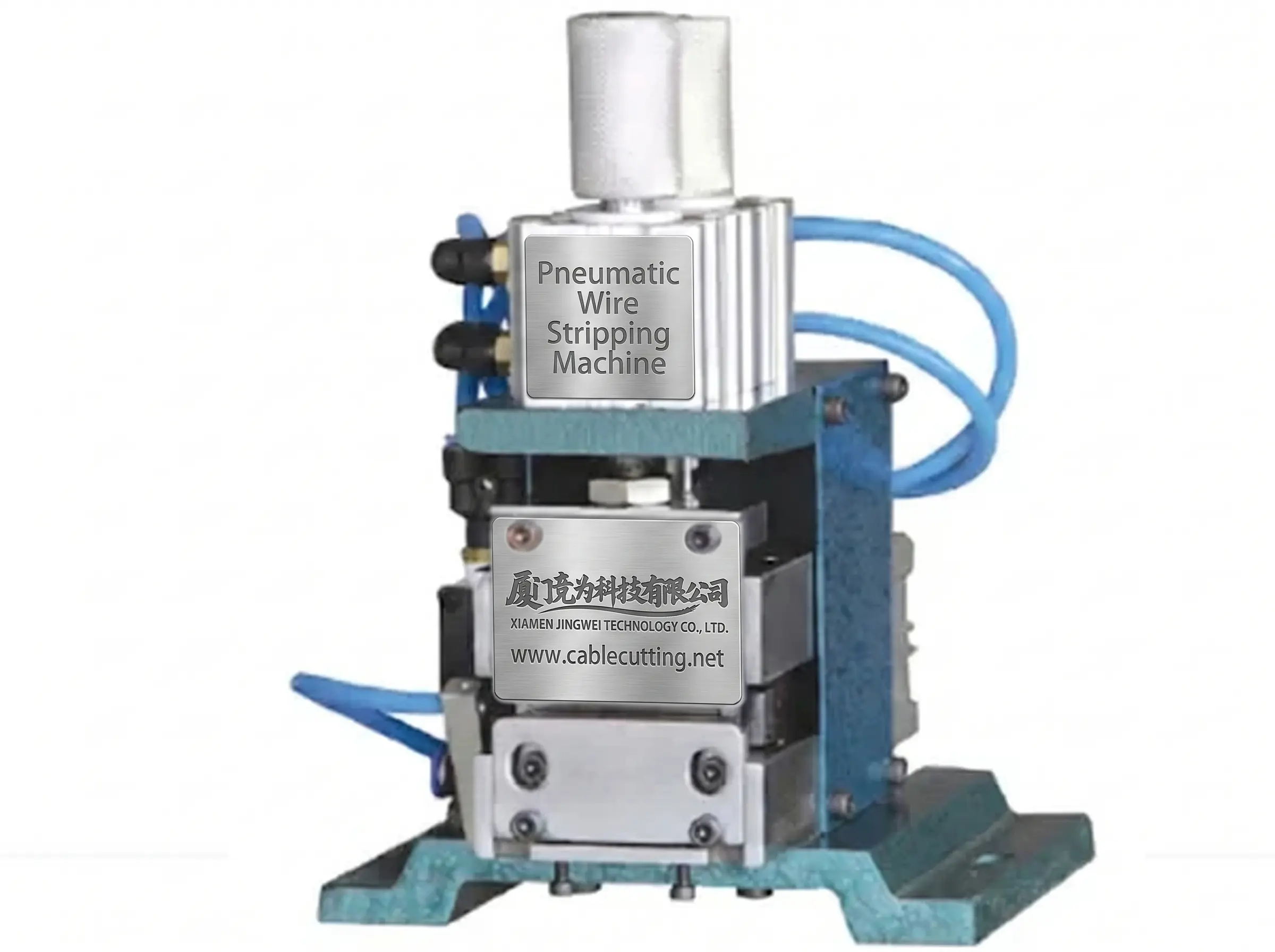 Verticale draadstripmachine WPM-3F | Precisie en efficiëntie voor kabelverwerking