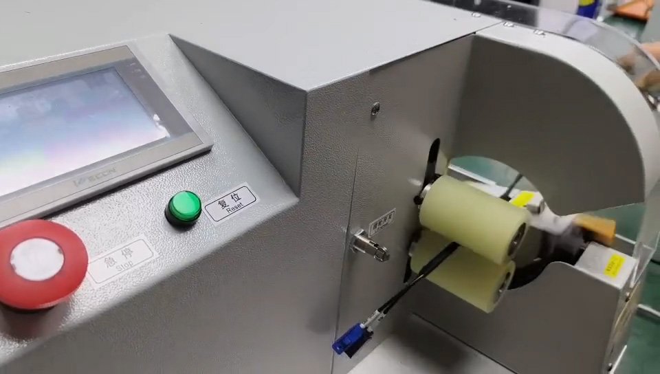Intelligente dubbeldraads tapewikkelmachine - Perfect synchroon wikkelen van twee draden