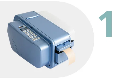 Water geactiveerde gegomde tape dispenser machine, gegomde papieren tape machine, gegomde tape machine, kraft gegomde tape machine 