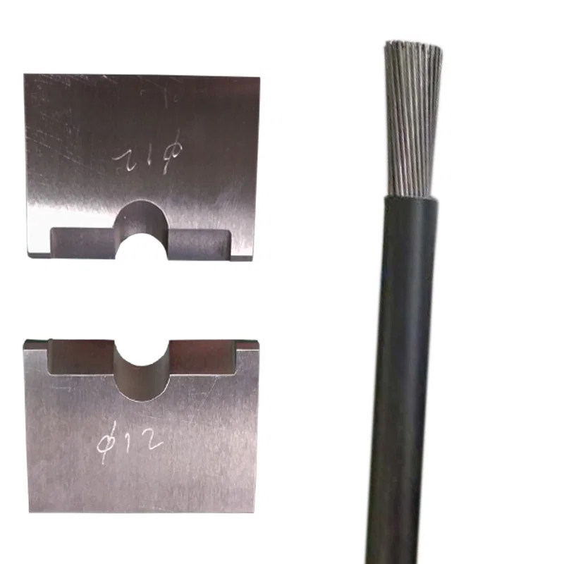 Pneumatisch Draad Ontstript Blad voor Automatische Draadknipsel en Ontstrippende Machine, Pneumatisch Schilmachinemes