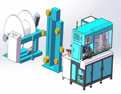 Het volledige Automatische Koord die van de V.S. Machine maken, de EU-Kabel die van de Stopmacht Machine maken, het Knippen van de Machtskabel het Ontstrippen