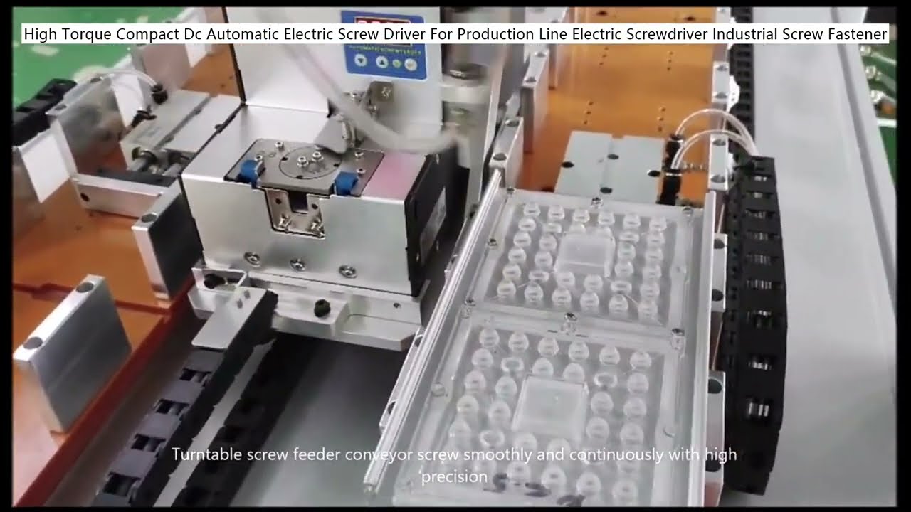 Krachtige en compacte DC automatische elektrische schroevendraaier voor productielijnen