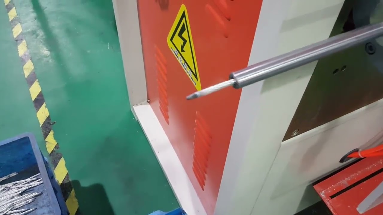 WPM-CF: Automatische smeltmachine voor draadkabel conische koppen
