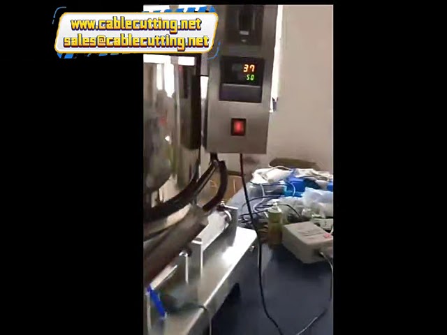 G1W1 Pneumatische body butter dispenser – Verwarmde vulmachine voor dikke pasta & saus met menger