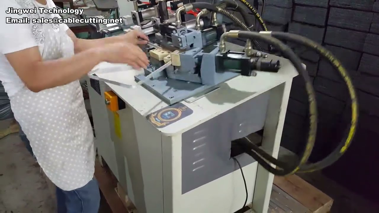 Dubbele functie lasmachine voor autoveiligheidskabels - Platte kegelkop met frequentieomvormer