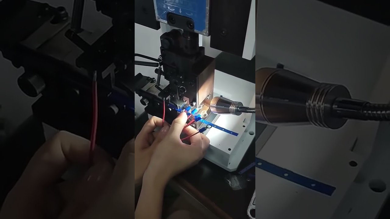 2T Terminalkrimpmachine | Voorgeïsoleerde Draadkrimper voor Automatisering