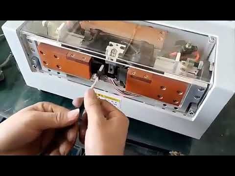 Hoogfrequente soldeerapparatuur voor glasvezelconnectoren - Fotocelautomatisering voor efficiënt en precies assembleren