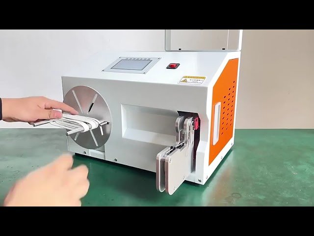 Snelle automatische kabelboomwikkelmachine met touchscreen - Efficiënt en precisie