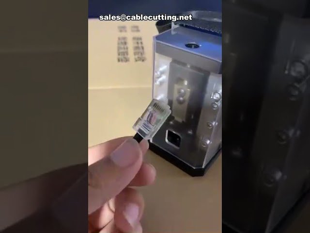 Draagbare Crimpmachine voor Netwerkkabel en Telefoonkabel - RJ45 Connector Persmachine