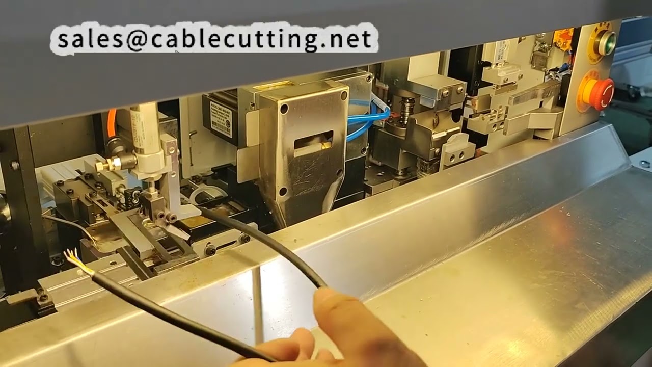 8-aderige omhulde kabel vertinningsmachine - perfecte resultaten