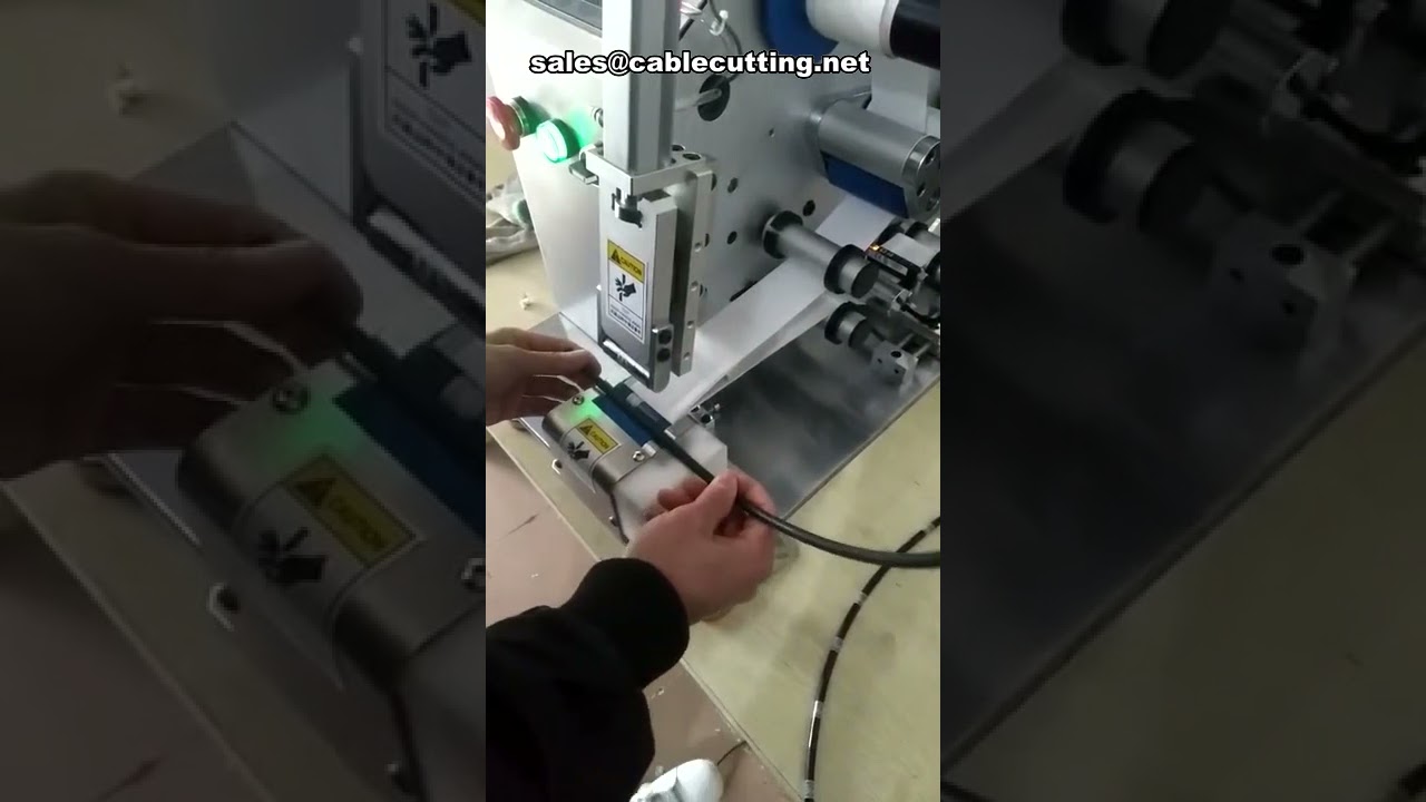 Ronde kabelmarkeermachine voor draadlabels en kabelcodering