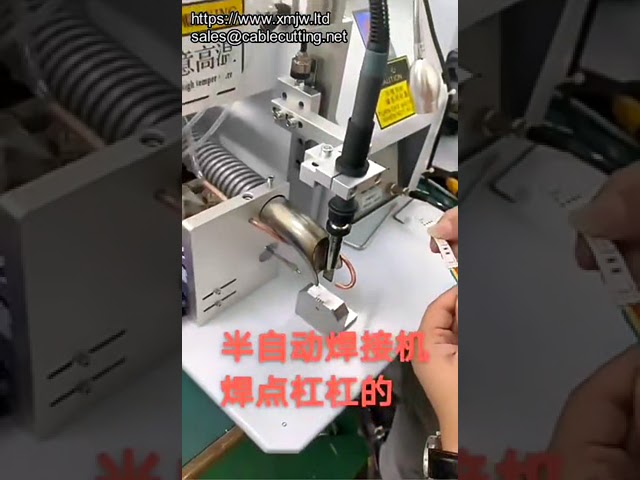 Semi-automatische soldeermachine voor USB-datalijn, PCB en dubbelzijdige draadbonding