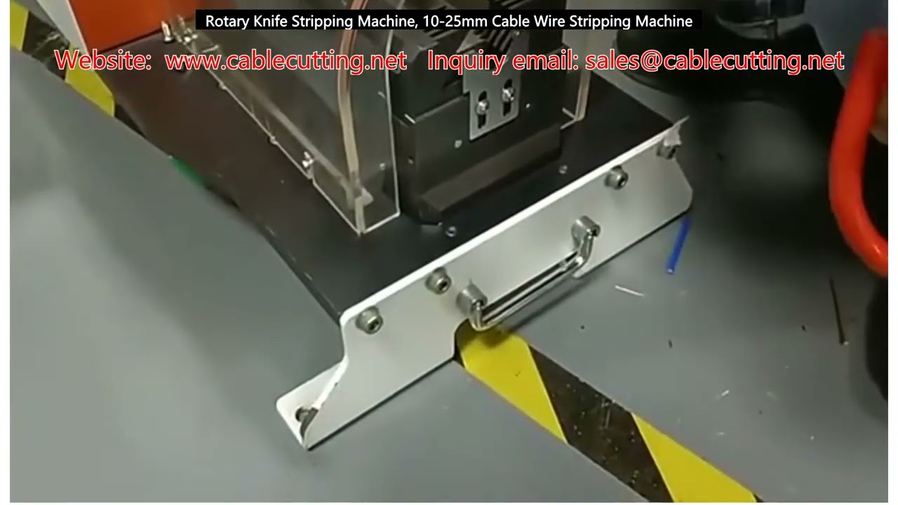 Precisie Roterende Mes-Stripmachine voor Kabels 10-25mm | Automatische Draadstripper