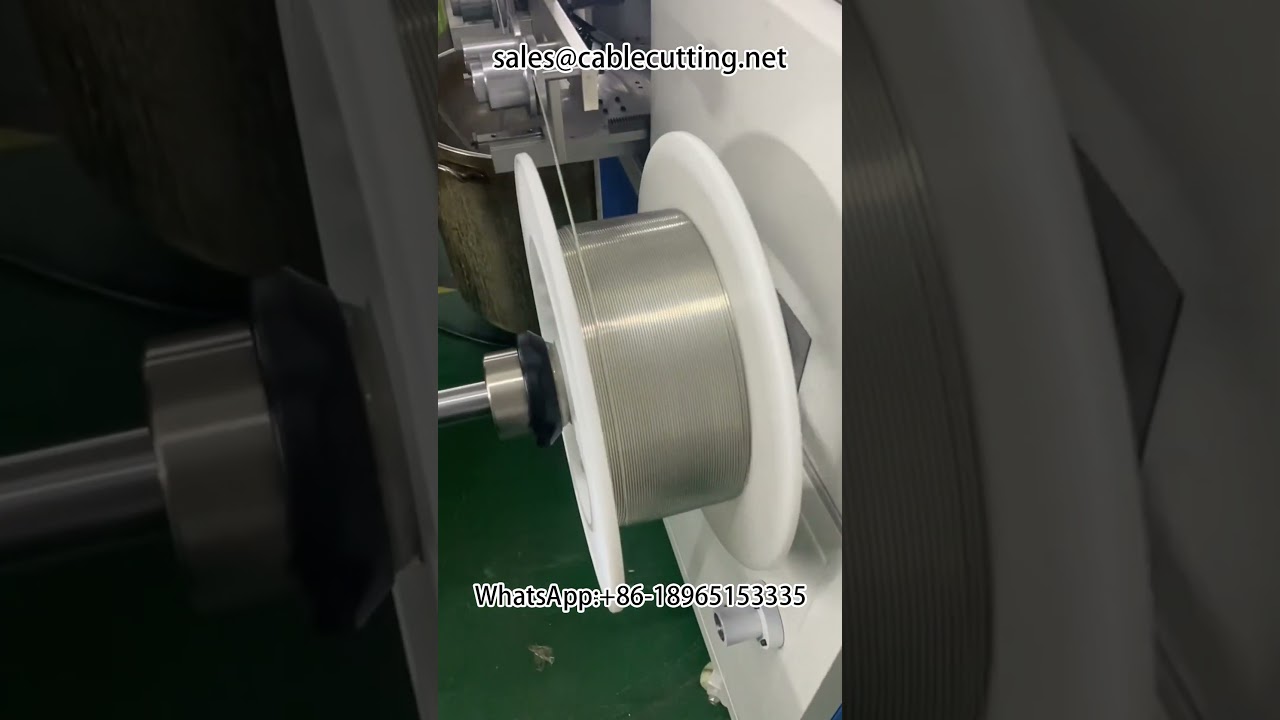Soldeerdraad wikkelmachine voor schijven | #soldeer #draadverwerking