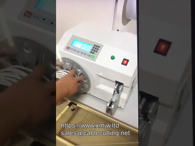 WPM 90 Automatische draadbind- en opwikkelmachine voor kabels en snoeren