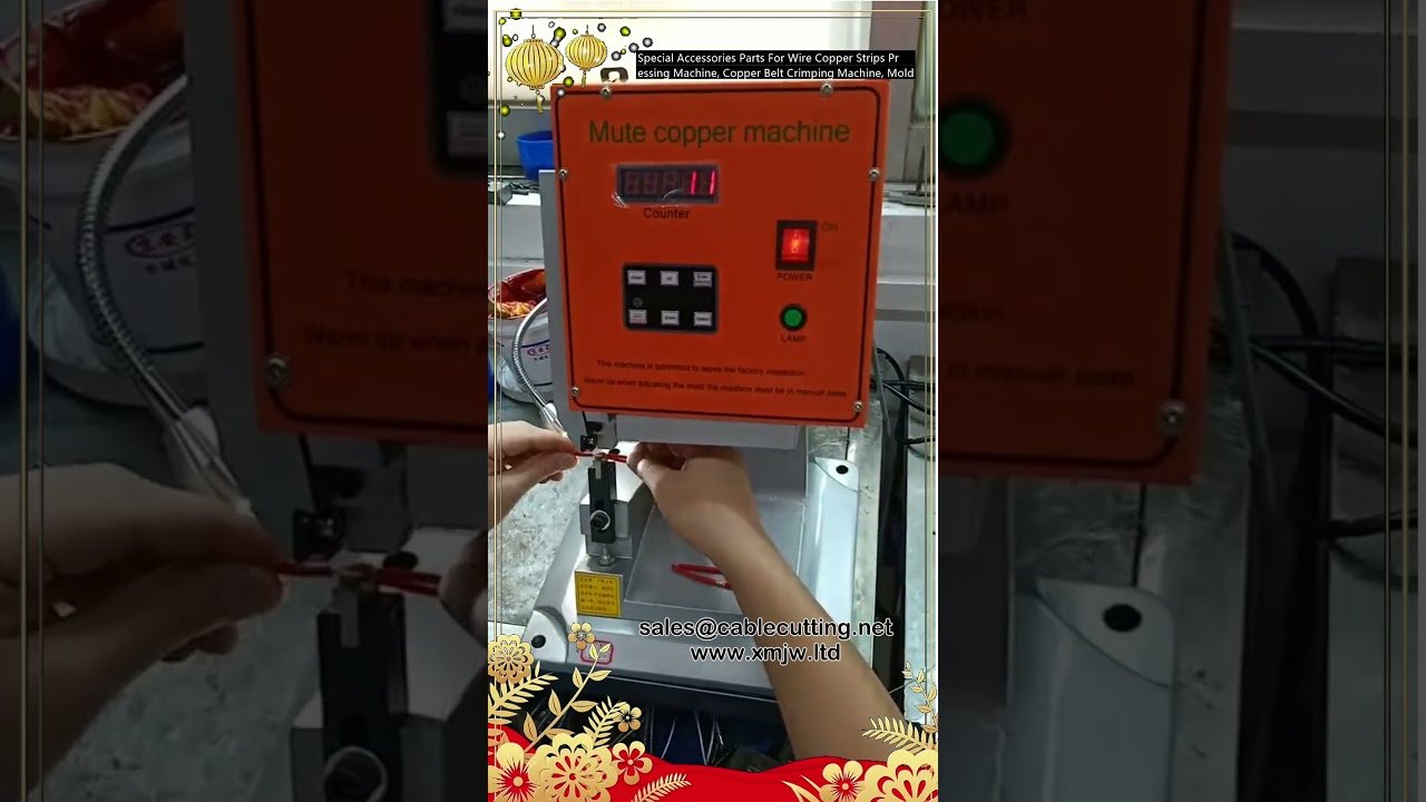 Hoogwaardige Accessoires voor Koperstrip Persmachines - Koperband Krimpmachine Onderdelen