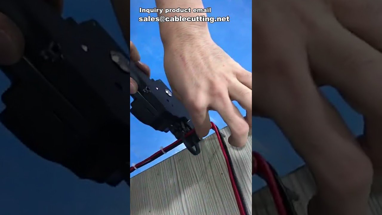 Nylon bindmachine met handgreep | Machine voor het maken en snijden van nylon
