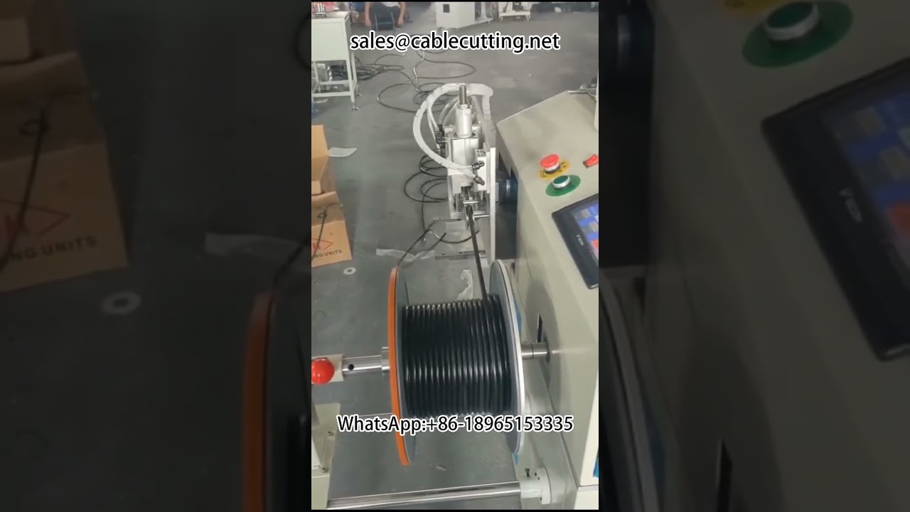 Draadwikkelmachine | Automatisch meter tellen, snijden en wikkelen
