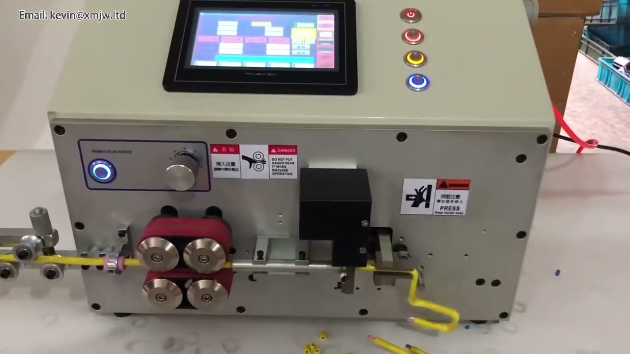 SWT508 ZW25 0 1 25mm2 Automatische Draadstripmachine en Buigmachine | AWG17 tot AWG5 | 6mm2 16mm2 25m