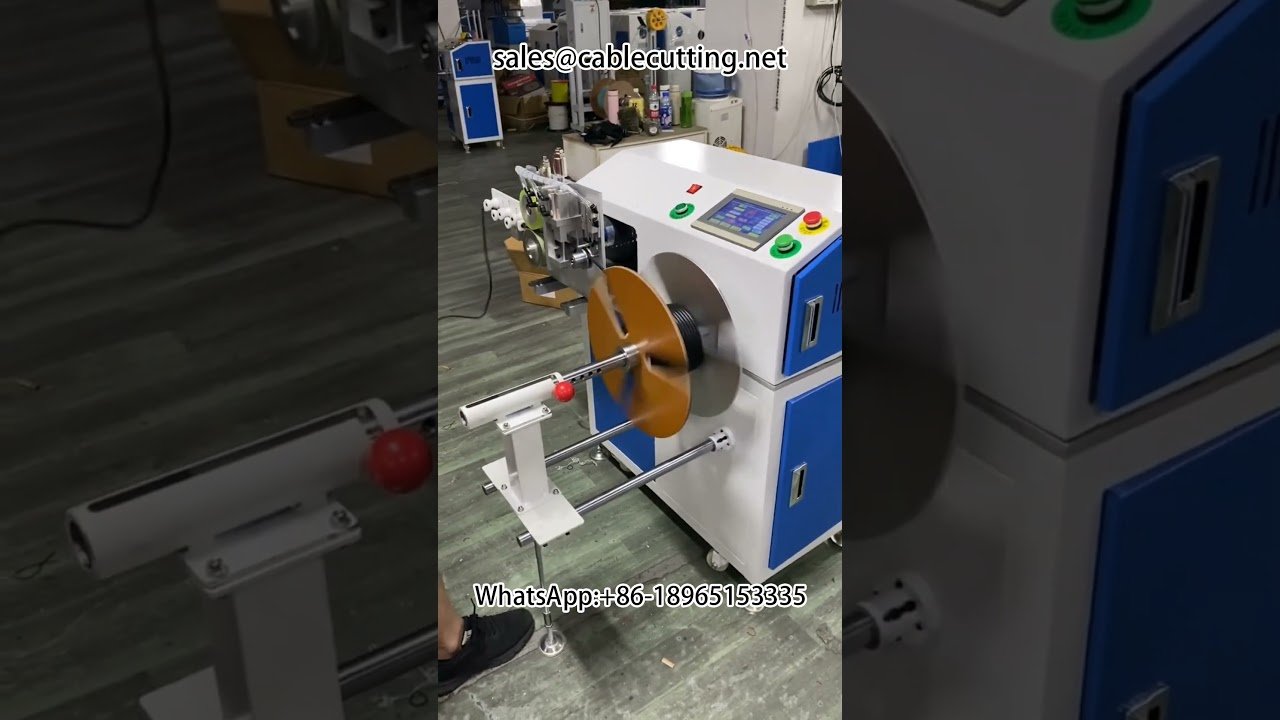 Automatische Meter-Tellende Array Snij- en Wikkelmachine | Precisie voor Kabel en Draad