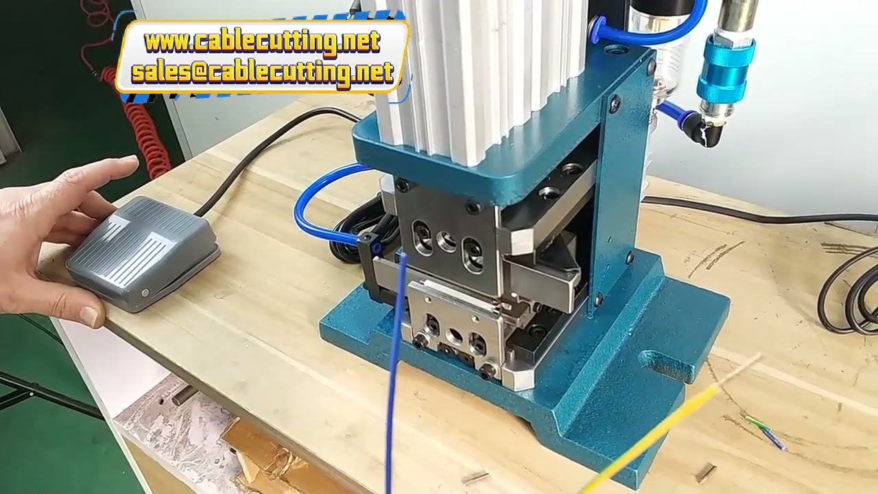 4FN Draadstripmachine - Pneumatische Kabelstripper voor Twistkabels