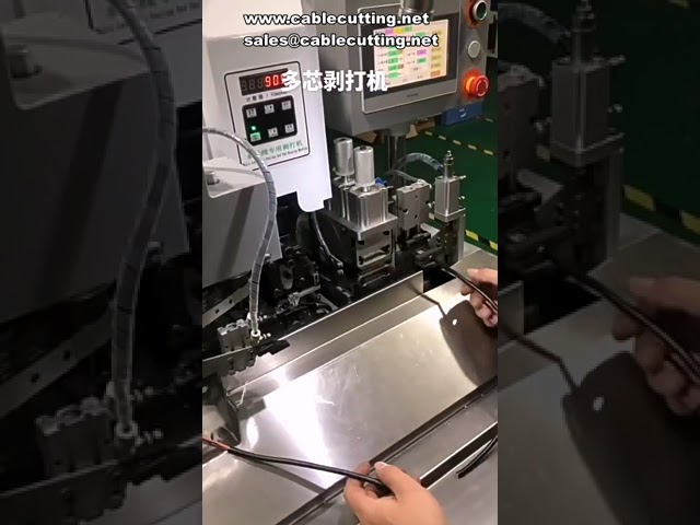 Meeraderige draadstripmachine & automatische kabelkrimpmachine - Efficiënte draadverwerking