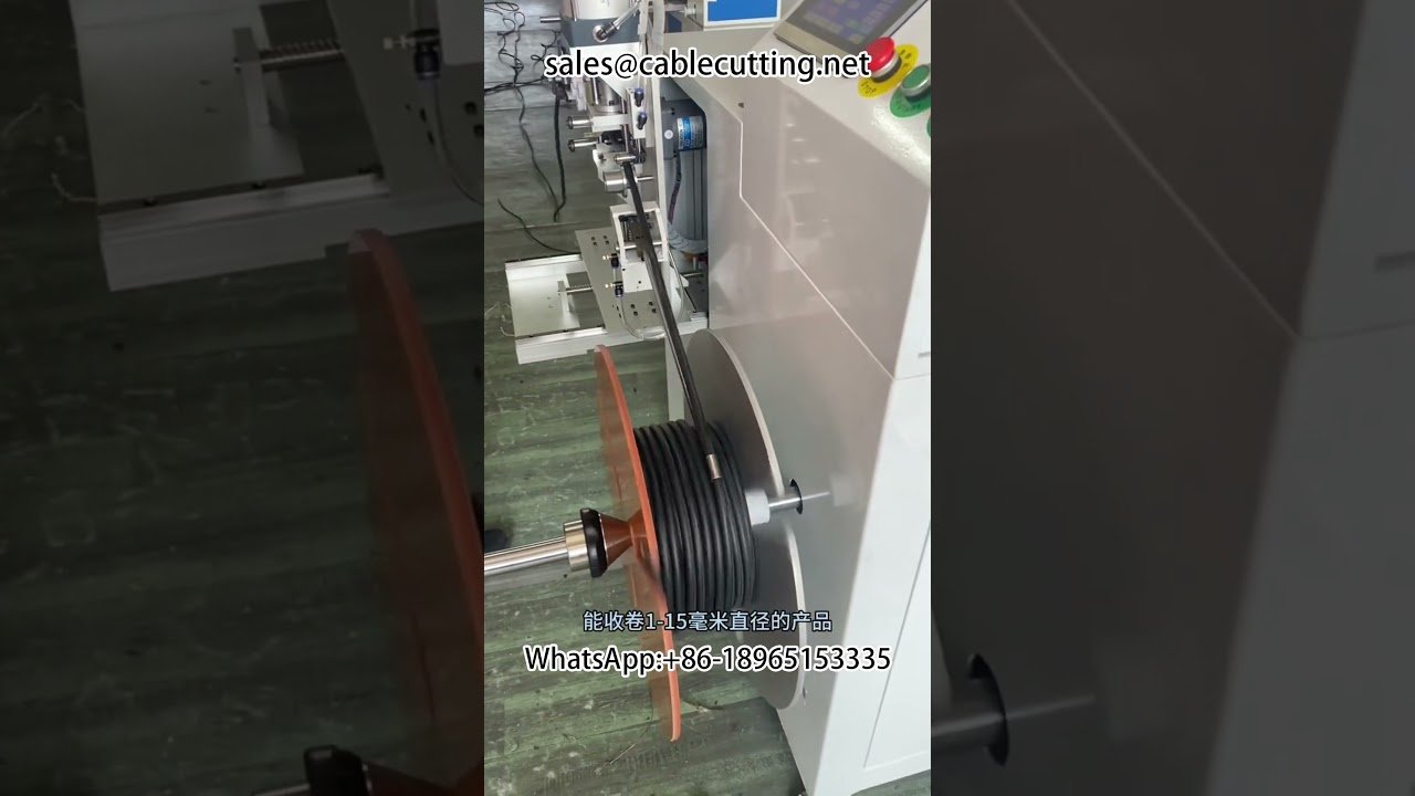 Automatische wikkelmachine met meter telling - voor draadverwerking, opwinden en tapen