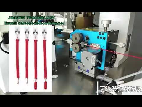 Volledig automatische draadstripper & krimpmachine met twistfunctie | Efficiënte productie