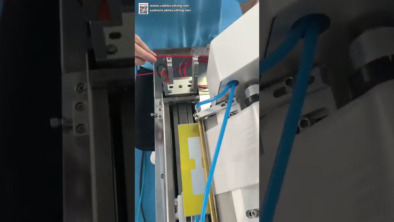 Automatische draadvouwlabeleermachine met datumcoder - Kabelstickermachine en printer