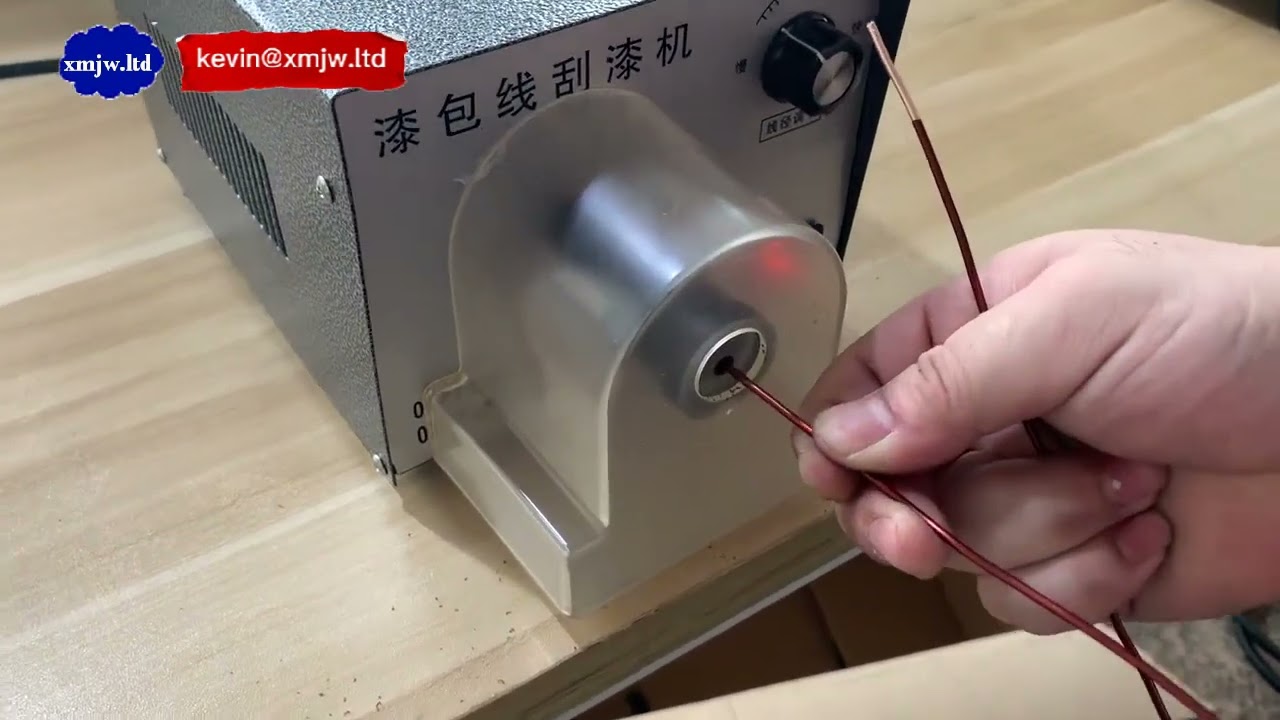 Professionele Emaille Draad Stripmachine voor Magneten & Transformers | Automatische Ontmanteling