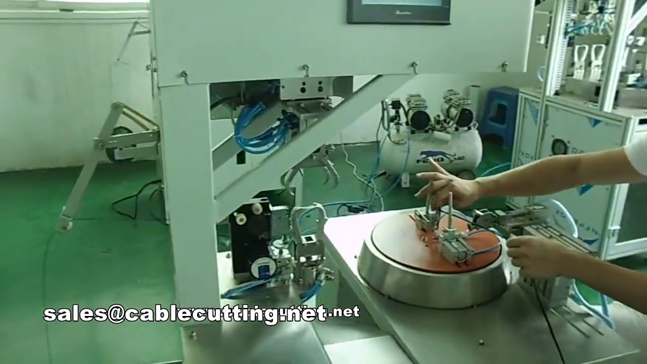 Video 8 – Automatische 8-vorm kabelwikkel- en bindmachine