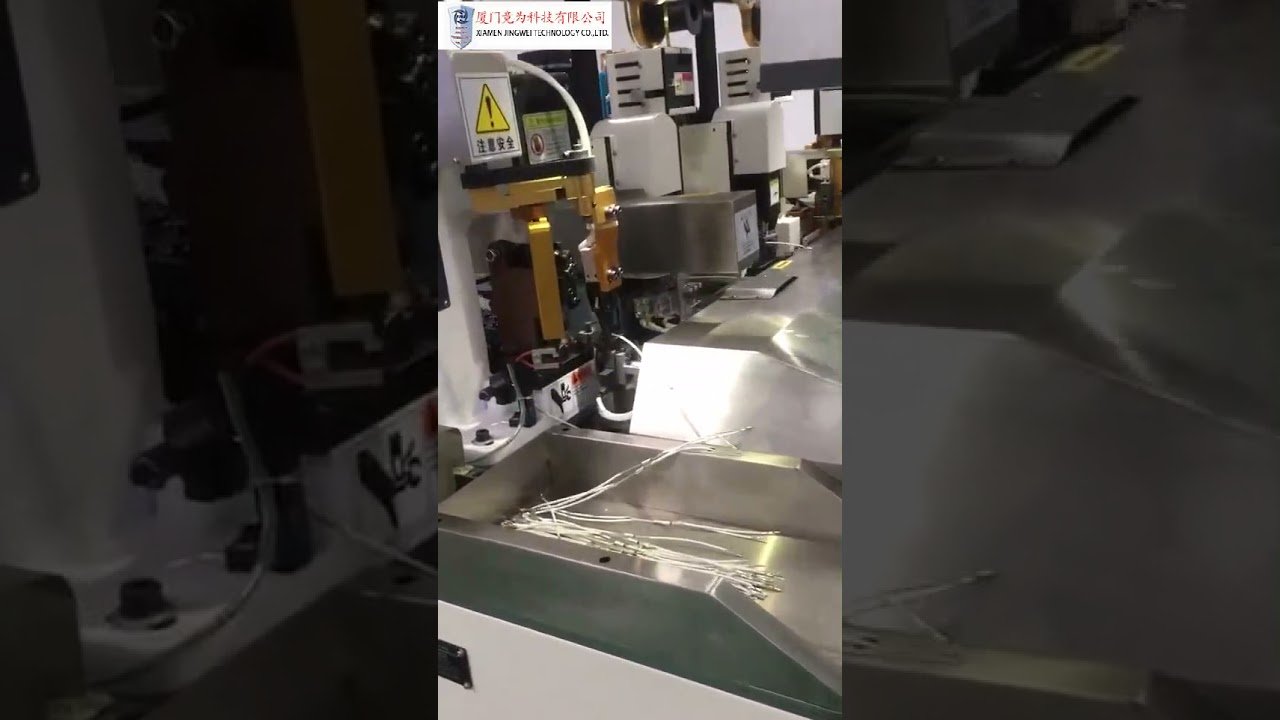 Automatische dubbelzijdige kabelkrimpmachine – Tweedraads kabelverbinding voor industriële productie