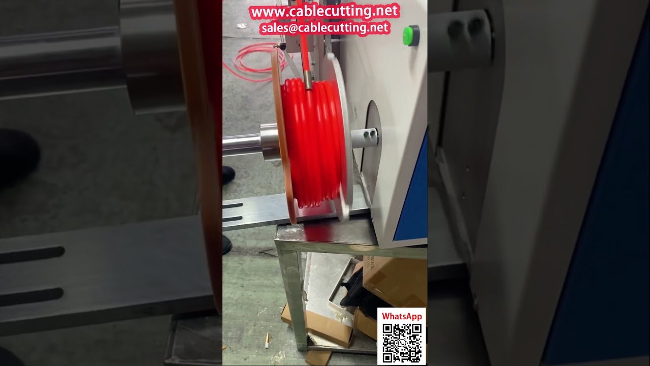 Alles-in-één machine voor PE-buizen: tellen, stapelen, oprollen en snijden