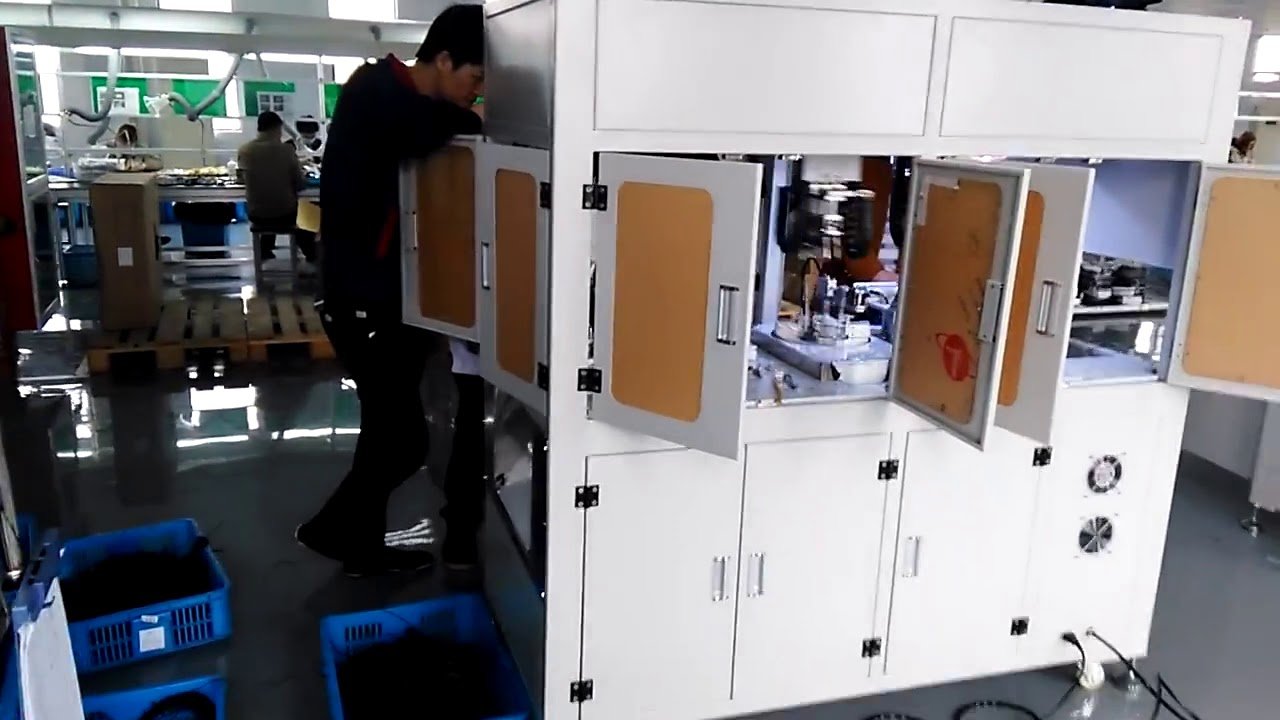 Automatische snij-, wikkel- en bindmachine voor cirkel- en 8-vorm | WPM 80DM001
