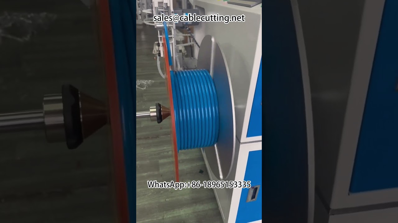 Automatische meteropwikkelmachine | Luchtslang, waterslang en draadverwerking