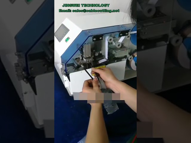 Automatische foliewikkelmachine voor afgeschermde kabels – koper en aluminium