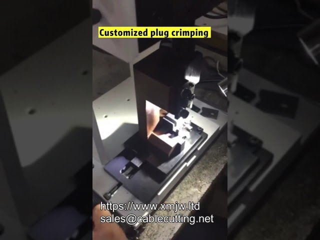 WPM 2000 Halfautomatische Krimpmachine voor Koperdraad Verbindingen