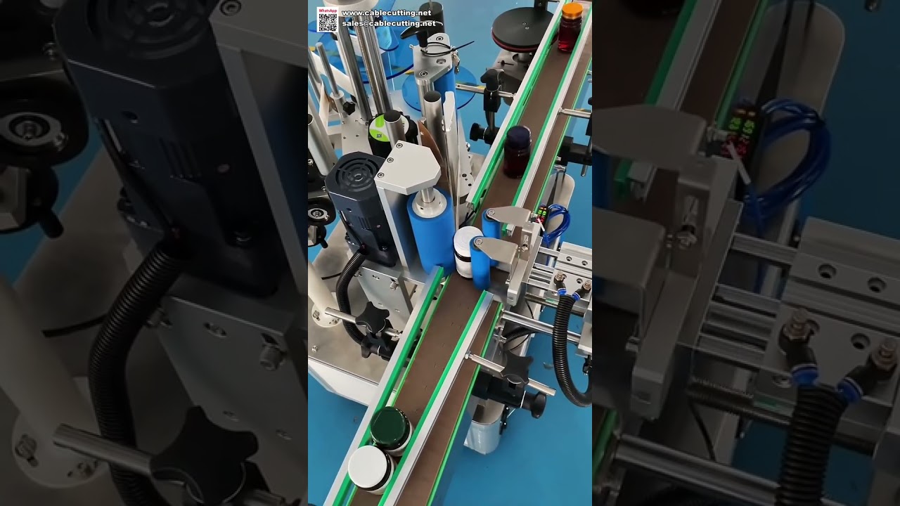 Automatische ronde fles etiketteermachine - Betrouwbare stickerapplicator voor dagelijkse chemicaliën