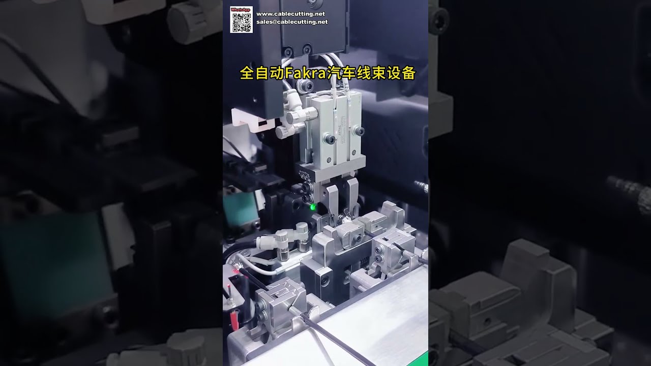 Volledig automatische Fakra kabelboom verwerkings- en assemblagemachine